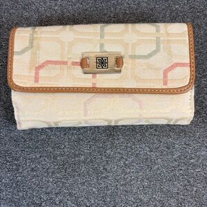 Unbranded Canvas Wallet with Snap Closure | Multi-Slot Interior